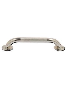 Grab Bar- Knurled Chrome 18in